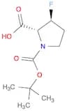 (2R,3S)-1-[(tert-butoxy)carbonyl]-3-fluoropyrrolidine-2-carboxylic acid