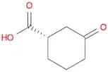 Cyclohexanecarboxylic acid, 3-oxo-, (S)-