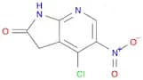 4-chloro-5-nitro-1,3-dihydropyrrolo[2,3-b]pyridin-2-one