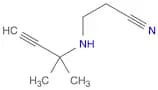 3-((2-Methylbut-3-yn-2-yl)amino)propanenitrile