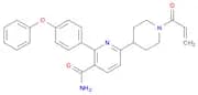 6-(1-Acryloylpiperidin-4-yl)-2-(4-phenoxyphenyl)nicotinamide