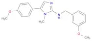 5-(4-Methoxyphenyl)-N-[(3-methoxyphenyl)methyl]-1-methyl-1H-imidazol-2-amine