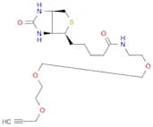 5-((3aS,4S,6aR)-2-Oxohexahydro-1H-thieno[3,4-d]imidazol-4-yl)-N-(2-(2-(2-(prop-2-yn-1-yloxy)ethoxy…