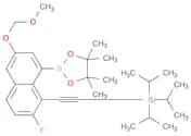 ((2-fluoro-6-(methoxymethoxy)-7-(4,4,5,5-tetramethyl-1,3,2-dioxaborolan-2-yl)naphthalen-1-yl)ethyn…