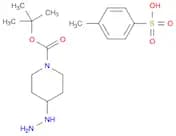1,1-Dimethylethyl 4-hydrazinyl-1-piperidinecarboxylate toluenesulfonic acid