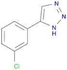 5-(3-Chlorophenyl)-1H-1,2,3-triazole