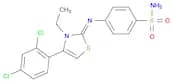 4-((4-(2,4-Dichlorophenyl)-3-ethylthiazol-2(3H)-ylidene)amino)benzenesulfonamide