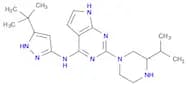 (R)-N-(5-(tert-Butyl)-1H-pyrazol-3-yl)-2-(3-isopropylpiperazin-1-yl)-7H-pyrrolo[2,3-d]pyrimidin-4-…
