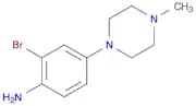 2-Bromo-4-(4-methylpiperazin-1-yl)aniline