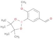 4-Methoxy-3-(tetramethyl-1,3,2-dioxaborolan-2-yl)benzaldehyde