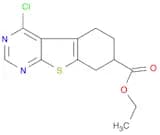 Ethyl 4-chloro-5,6,7,8-tetrahydrobenzo[4,5]thieno[2,3-d]pyrimidine-7-carboxylate