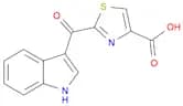 2-(1H-Indol-3-ylcarbonyl)-4-thiazolecarboxylic acid