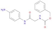 Carbamic acid, N-[2-[(4-aminophenyl)amino]-2-oxoethyl]-, phenylmethylester