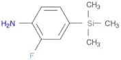 2-FLUORO-4-(TRIMETHYLSILYL)ANILINE
