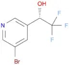 (S)-1-(5-Bromopyridin-3-yl)-2,2,2-trifluoroethan-1-ol