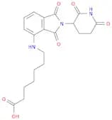 7-((2-(2,6-Dioxopiperidin-3-yl)-1,3-dioxoisoindolin-4-yl)amino)heptanoic acid
