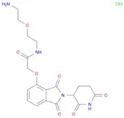 N-(2-(2-Aminoethoxy)ethyl)-2-((2-(2,6-dioxopiperidin-3-yl)-1,3-dioxoisoindolin-4-yl)oxy)acetamide …