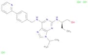 (2R)-2-[[9-(Methylethyl)-6-[[[4-(2-pyridinyl)phenyl]methyl]amino]-9H-purin-2-yl]amino]-1-butanol t…