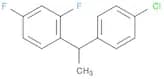 1-(1-(4-Chlorophenyl)ethyl)-2,4-difluorobenzene
