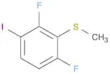 1,3-Difluoro-4-iodo-2-methylsulfanyl-benzene