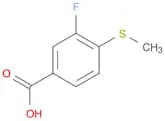 3-Fluoro-4-methylsulfanyl-benzoicacid