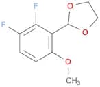 2-(2,3-Difluoro-6-methoxy-phenyl)-1,3-dioxolane