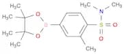 Benzenesulfonamide, N,N,2-trimethyl-4-(4,4,5,5-tetramethyl-1,3,2-dioxaborolan-2-yl)-