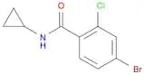 4-Bromo-2-chloro-N-cyclopropylbenzamide