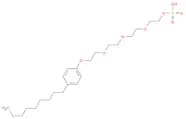 Ethanol, 2-[2-[2-[2-(4-nonylphenoxy)ethoxy]ethoxy]ethoxy]-, 1-(hydrogen sulfate)