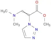 1H-1,2,3-Triazole-1-acetic acid, α-[(dimethylamino)methylene]-, methyl ester