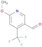 3-Pyridinecarboxaldehyde, 6-methoxy-4-(trifluoromethyl)-