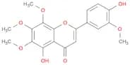 4H-1-Benzopyran-4-one, 5-hydroxy-2-(4-hydroxy-3-methoxyphenyl)-6,7,8-trimethoxy-