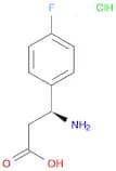 Benzenepropanoic acid, β-amino-4-fluoro-, hydrochloride (1:1), (βS)-