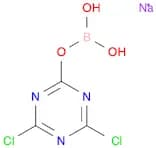 1,3,5-Triazin-2-ol, 4,6-dichloro-, monoester with boric acid (H3BO3), monosodium salt