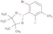 1,3,2-Dioxaborolane, 2-(6-bromo-2-fluoro-3-methylphenyl)-4,4,5,5-tetramethyl-