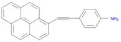Benzenamine, 4-[2-(1-pyrenyl)ethynyl]-