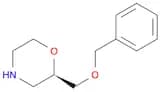 Morpholine, 2-[(phenylmethoxy)methyl]-, (2R)-