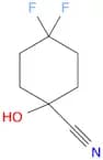Cyclohexanecarbonitrile, 4,4-difluoro-1-hydroxy-
