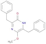 2(1H)-Pyrazinone, 5-methoxy-3,6-bis(phenylmethyl)-
