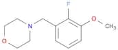 Morpholine, 4-[(2-fluoro-3-methoxyphenyl)methyl]-