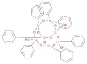 Tricyclo[7.3.3.15,11]heptasiloxane-3,7,14-triol, 1,3,5,7,9,11,14-heptaphenyl-