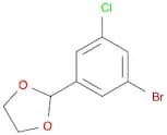 1,3-Dioxolane, 2-(3-bromo-5-chlorophenyl)-