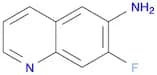 6-Quinolinamine, 7-fluoro-