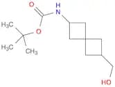 Carbamic acid, N-[2-(hydroxymethyl)spiro[3.3]hept-6-yl]-, 1,1-dimethylethyl ester