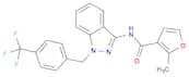 3-Furancarboxamide, 2-methyl-N-[1-[[4-(trifluoromethyl)phenyl]methyl]-1H-indazol-3-yl]-