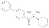 1-Propanone, 1-[1,1′-biphenyl]-4-yl-2-methyl-2-(4-morpholinyl)-