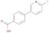 Benzoic acid, 4-(6-fluoro-3-pyridinyl)-