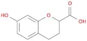 2H-1-Benzopyran-2-carboxylic acid, 3,4-dihydro-7-hydroxy-