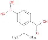 Benzoic acid, 4-borono-2-(1-methylethyl)-
