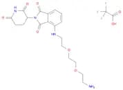 Thalidomide-PEG2-C2-NH2 (TFA)